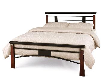 Serene Armstrong King Size Black Metal Bed Frame