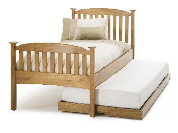 Serene Eleanor Oak Guest Bed Frame