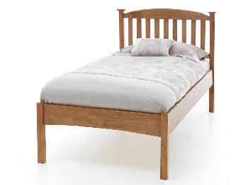 Serene Eleanor Single Honey Oak Bed Frame (Low Footend)