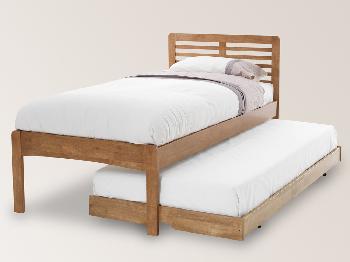 Serene Esther Honey Oak Guest Bed Frame