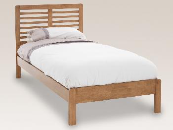 Serene Esther Single Honey Oak Bed Frame