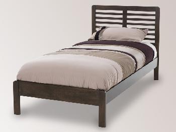 Serene Esther Single Walnut Bed Frame