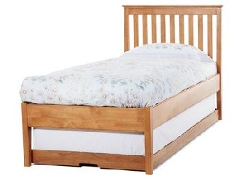 Serene Furnishings Grace Low Footend Guest Bed 3' Single Cherry Stowaway Bed