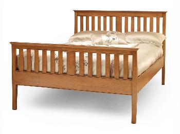 Serene Grace Super King Size Cherry Bed Frame (High Footend)