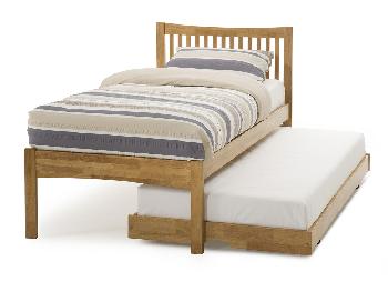 Serene Mya Honey Oak Guest Bed Frame
