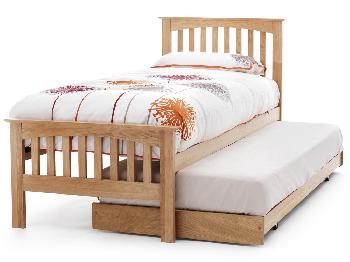 Serene Windsor Oak Guest Bed Frame