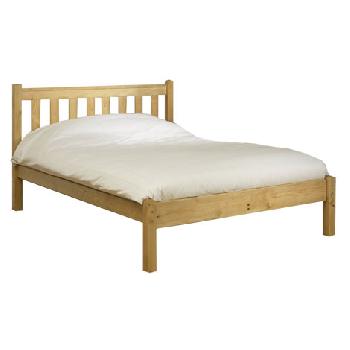 Shaker Low Foot End Bed Frame Shaker Low Foot End Bed Frame Small Double Unfinished