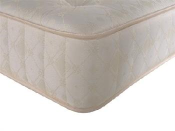 Shire Beds Elizabeth Quilted 4' 6 Double Sprung Edge - No Drawers Divan