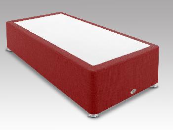 Shire Victoria Postbox Red Single Reinforced Divan Base
