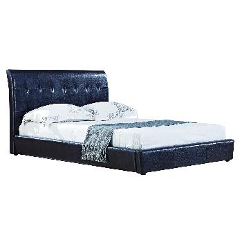 Siena PU Leather Bed Frame Double
