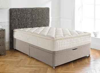 Silentnight Brampton Pocket Sprung Ottoman Bed - Medium Firm - 4'6 Double