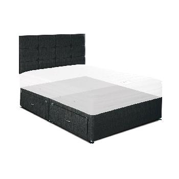 Silentnight Comfortable Foam Mattress with Aspire Divan Bed Double4 Drawer