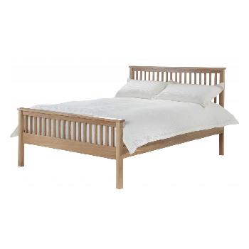 Silentnight Harrison Oak Bedstead Double