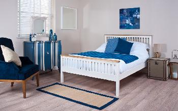 Silentnight Minerve Wooden Bed Frame, Double