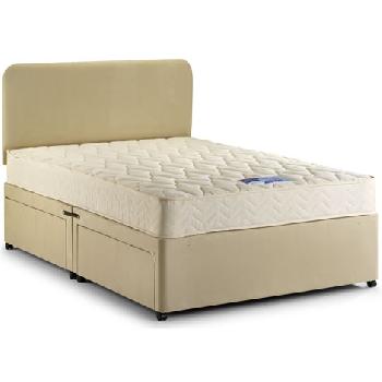 Silentnight Miracoil Classic with BW Divan Bed Double - No Drawers