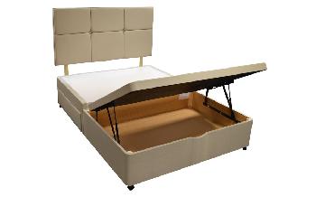 Silentnight Sandstone Divan Base, Small Double, No Storage, No Headboard Required