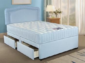 Simmons Bedding Group Cumfilux Ortholux 4' 6 Double Platform Top - No Drawers Divan