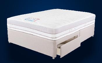 Sleepeezee AeroGel 1000 Pocket Ortho Divan, Double, 4 Drawers