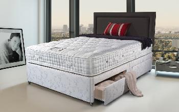 Sleepeezee Kensington 2500 Pocket Divan, King Size, 2 Drawers