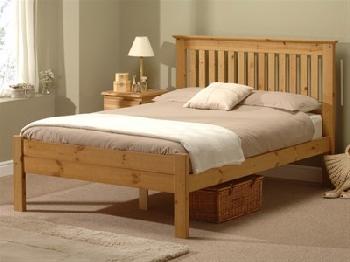 Snuggle Beds Alder Antique 3' Single Antique Wax Wooden Bed