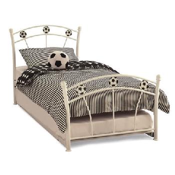 Soccer White Guest Bed Soccer White Guest Bed - Single