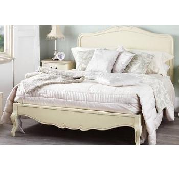 Statement Furniture Juliette Double Bed Frame - Cream