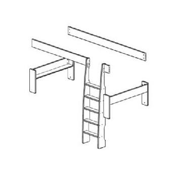 Steens Whitewash Bunk bed Extension Kit