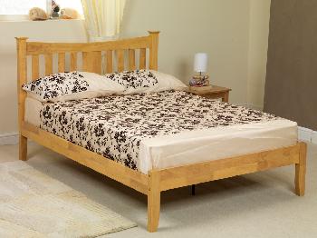 Sweet Dreams 4ft Erin Small Double Oak Bed Frame (Low Footend)
