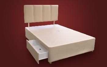 Sweet Dreams Amber Divan Base, Small Single, No Headboard Required, No Storage