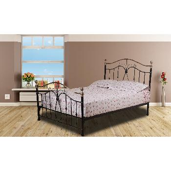 Sweet Dreams Carnival Metal Bed Frame - Double - Black