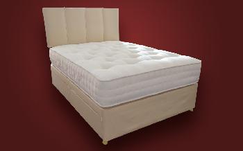 Sweet Dreams Daisy 1000 Pocket Divan, Small Single, No Storage, No Headboard Required