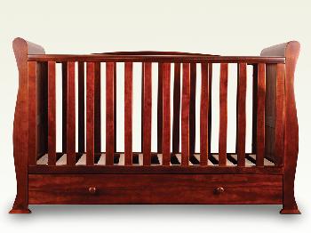 Sweet Dreams Flat Packed Izzy Mahogany Cot Bed