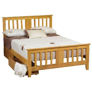 Sweet Dreams Kestrel Bed Frame - Single - Oak