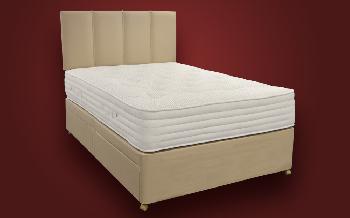 Sweet Dreams Rebecca 2000 Pocket Ortho Divan, Small Double, No Storage, No Headboard Required