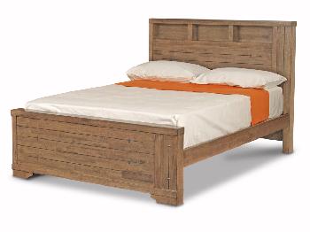 Sweet Dreams Sweet Dreams Treasure Walnut Double White Bed Frame