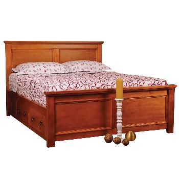 Sweet Dreams Wagner Bed Frame - Kingsize - Oak