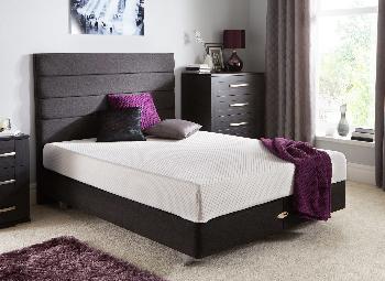 TEMPUR Original 21 and Luxury Base Divan With Legs - Charcoal- Firm - 3'0 Single