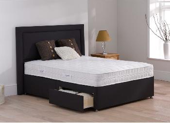TheraPur Affinity Divan Bed - Medium - Carbon - 3'0 Single