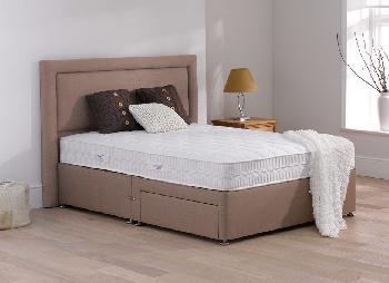 TheraPur Affinity Divan Bed - Medium - Oatmeal - 3'0 Single