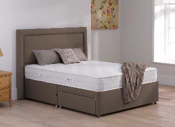 TheraPur Bliss 22 Divan Bed - Medium Soft - Mink - 3'0 Single