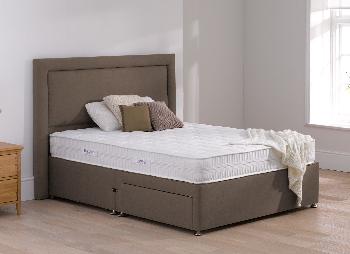 TheraPur Mellow 20 Divan Bed - Medium - Mink - 3'0 Single