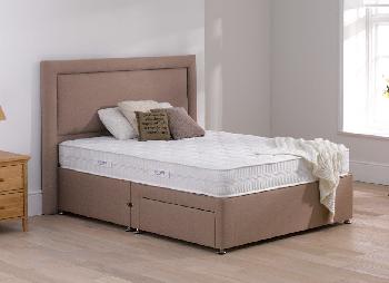 TheraPur Mellow 20 Divan Bed - Medium - Oatmeal - 3'0 Single