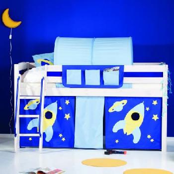 Thuka Trendy 12 Mid Sleeper Natural Finish-Blue Inserts