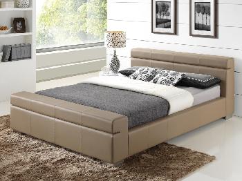Time Living Durham Double Stone Faux Leather Bed Frame