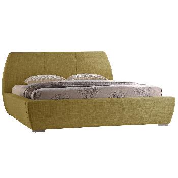Time Living Naxos Bed Frame in Green - Superking