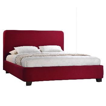Time Living Opalia Bed Frame in Red - King