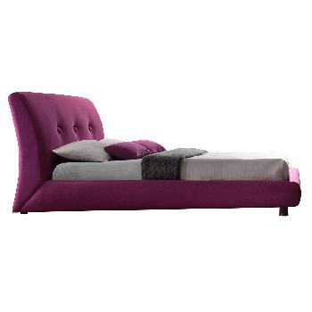Time Living Sache Ruby Upholstered Bed Frame Sache Upholstered Bed Frame Ruby Pink Double