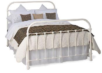 Timolin Ivory Metal Bed Frame - 3'0 Single