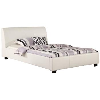 Valencia PU Leather Bed Frame Double