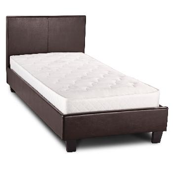 Venice PU Leather Bed Frame Single